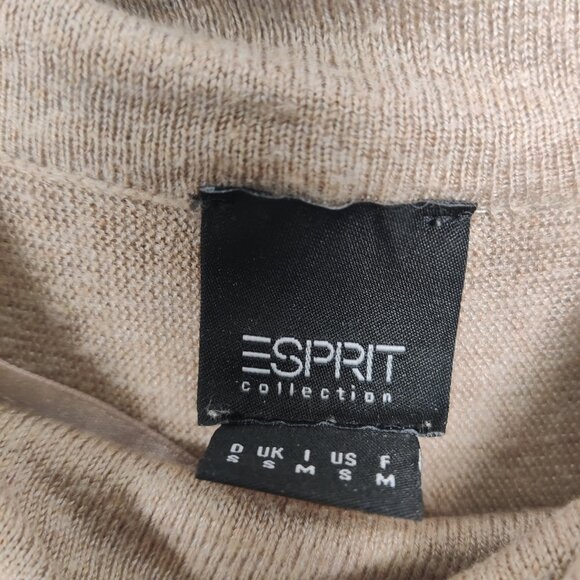 Esprit Women's Knit Tunic Top Size Small Silk Cashmere Quiet Luxury Oversized - Picture 4 of 10